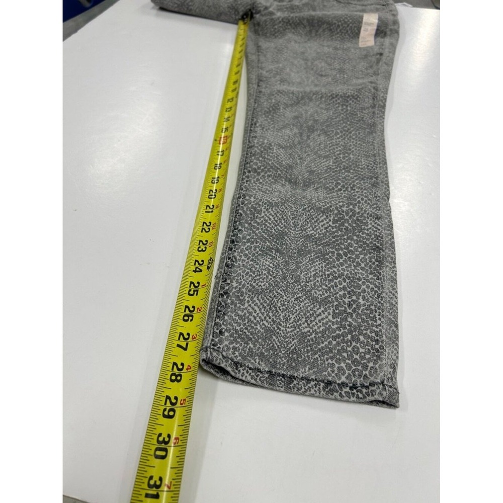 UniversalThread High Rise Skinny Jeans Size 14 Gray Animal Print NWT Edgy Modern - Picture 8 of 13